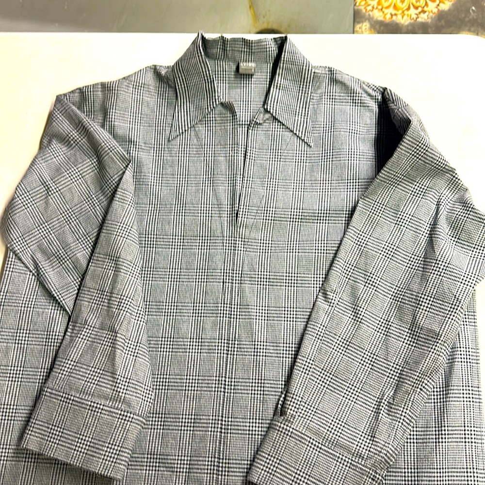Plaid work dress